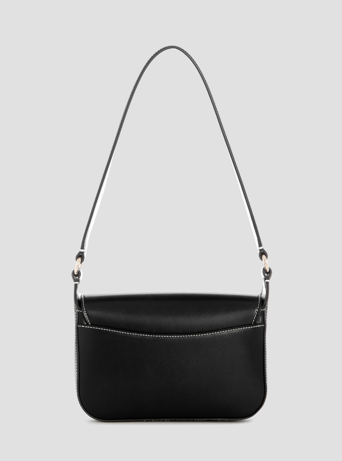 Black Ruby Flap Shoulder Bag