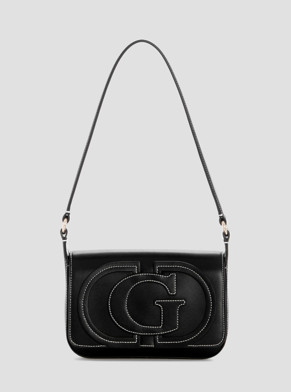 Black Ruby Flap Shoulder Bag