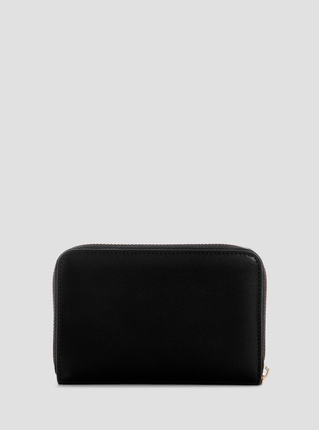 Black Carrie Medium Zip Around Wallet