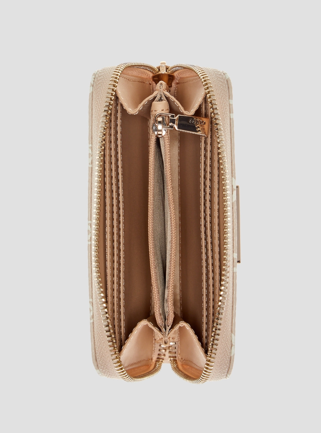 Red Carrie Medium Zip Around Wallet