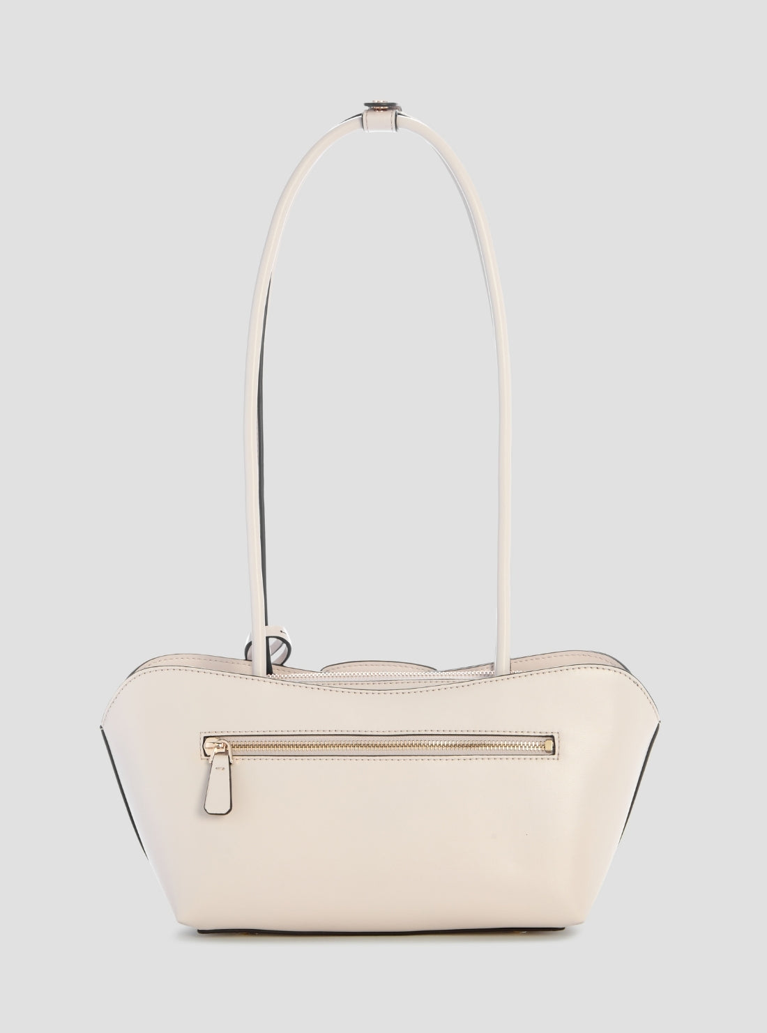 GUESS Womens White Janie Shoulder Satchel Bag VG991008 Back View