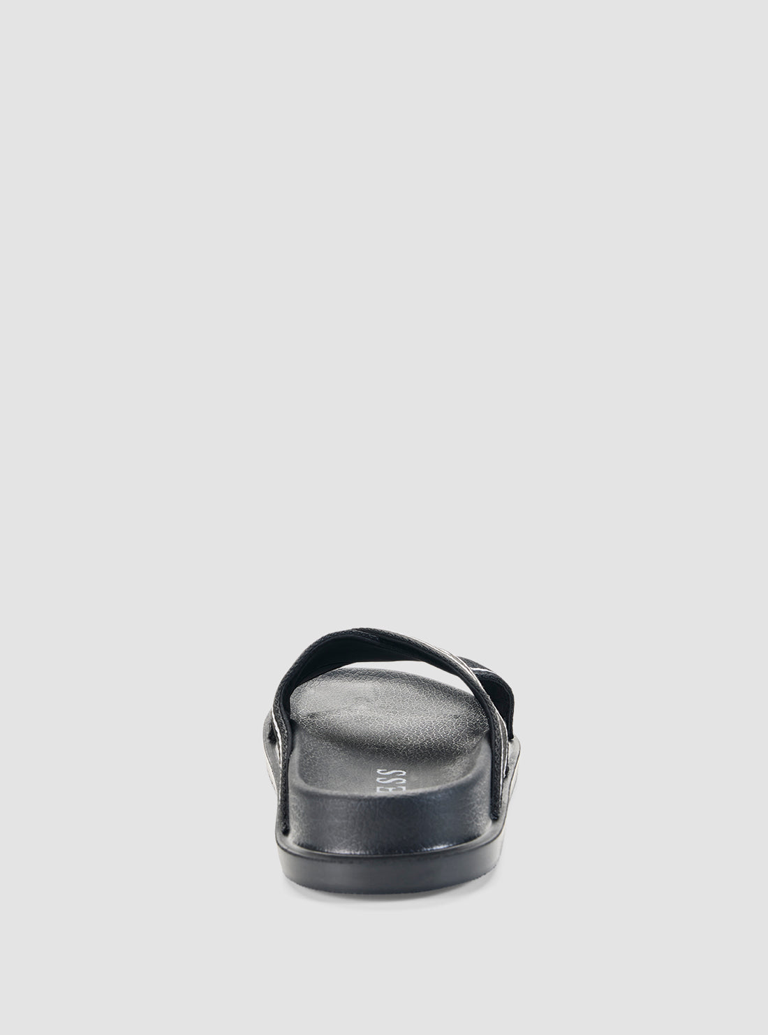 GUESS Footwear Black Vilsing Slides VILSING3 Back View