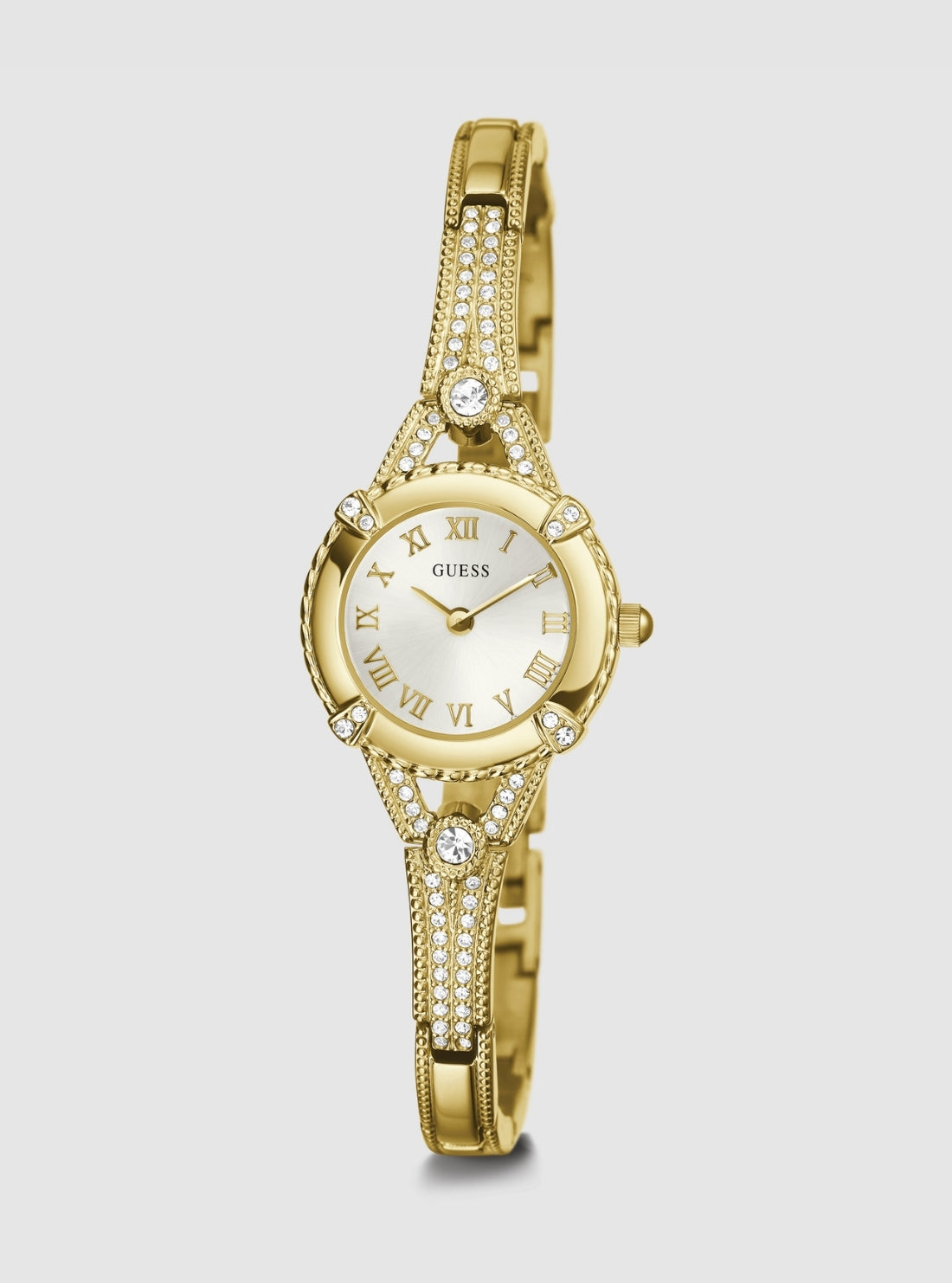 GUESS Accessories Gold Angelic Glitz Watch W0135L2 Front View_2