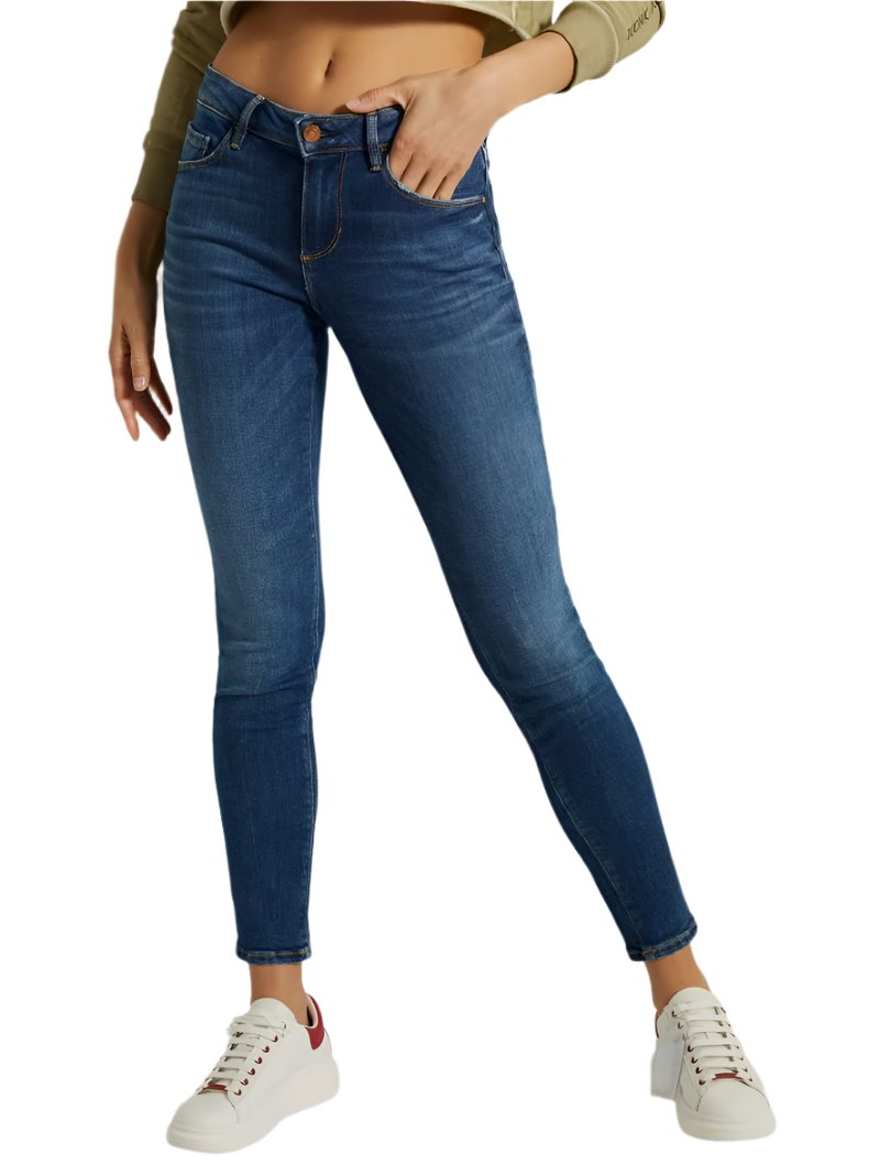 Carrie Blue Annette Mid Rise Skinny Jeans