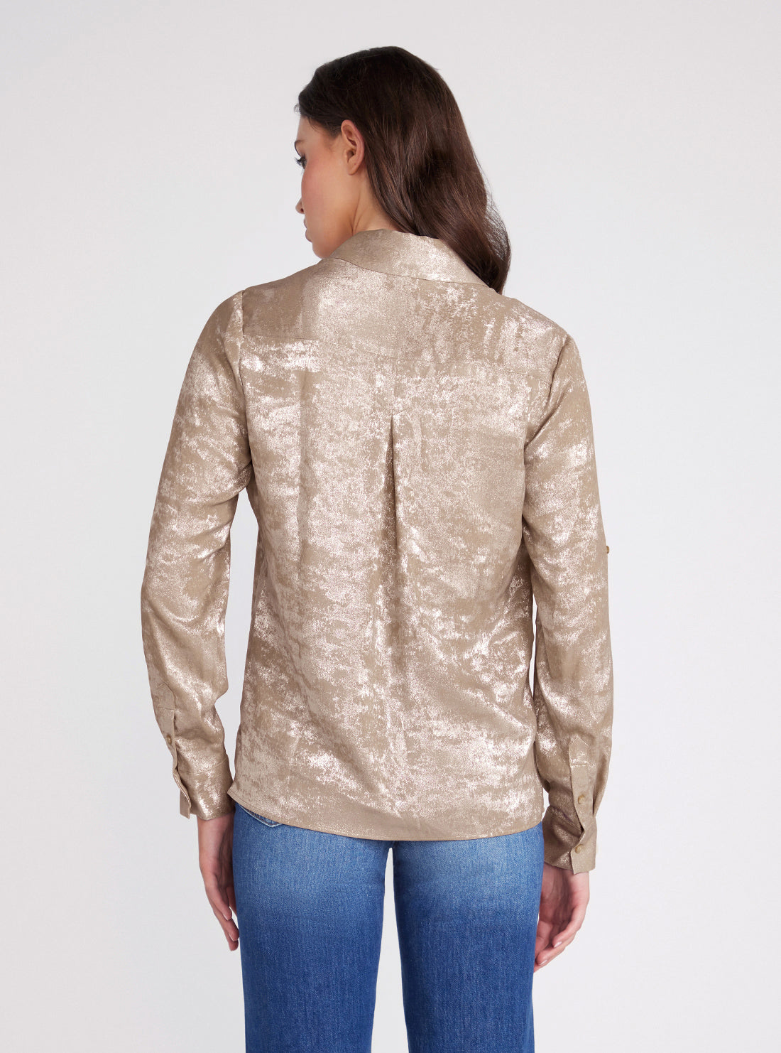 Pink Metallic Annamaria Top