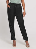 GUESS Eco Black Viola Jogger Pants front view