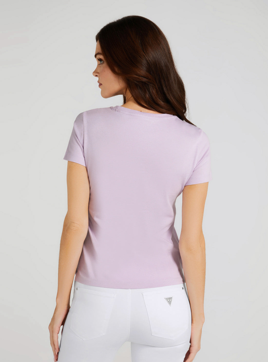 Eco Lilac Shaded Logo T-Shirt
