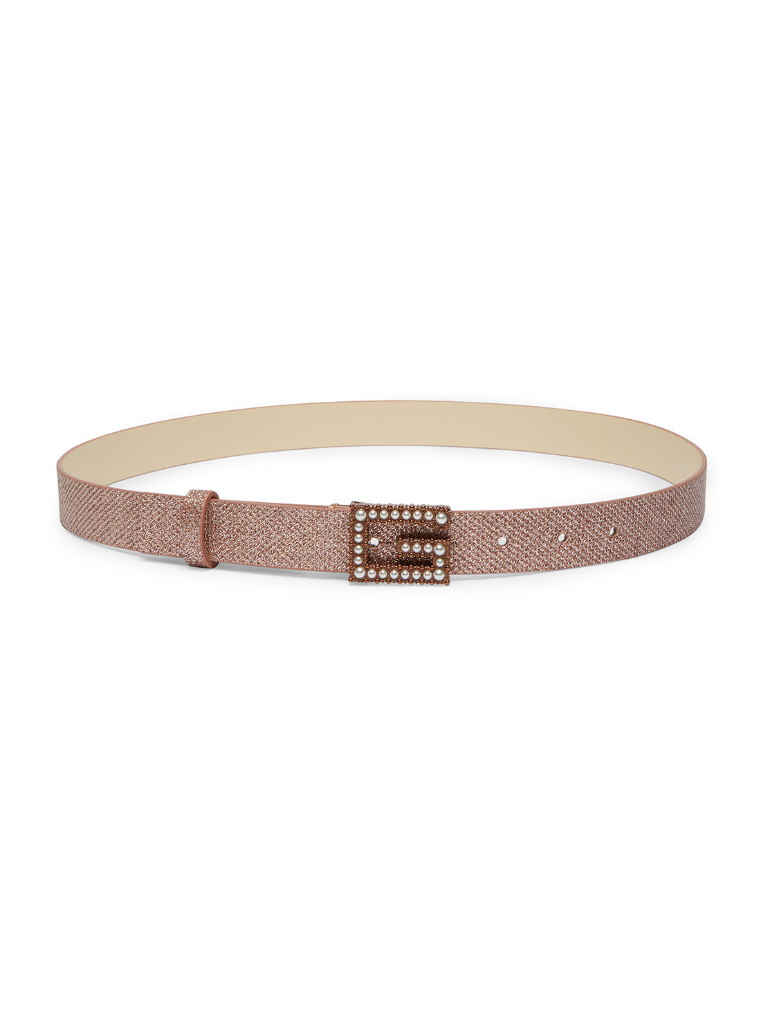 Gold glitter sale belt