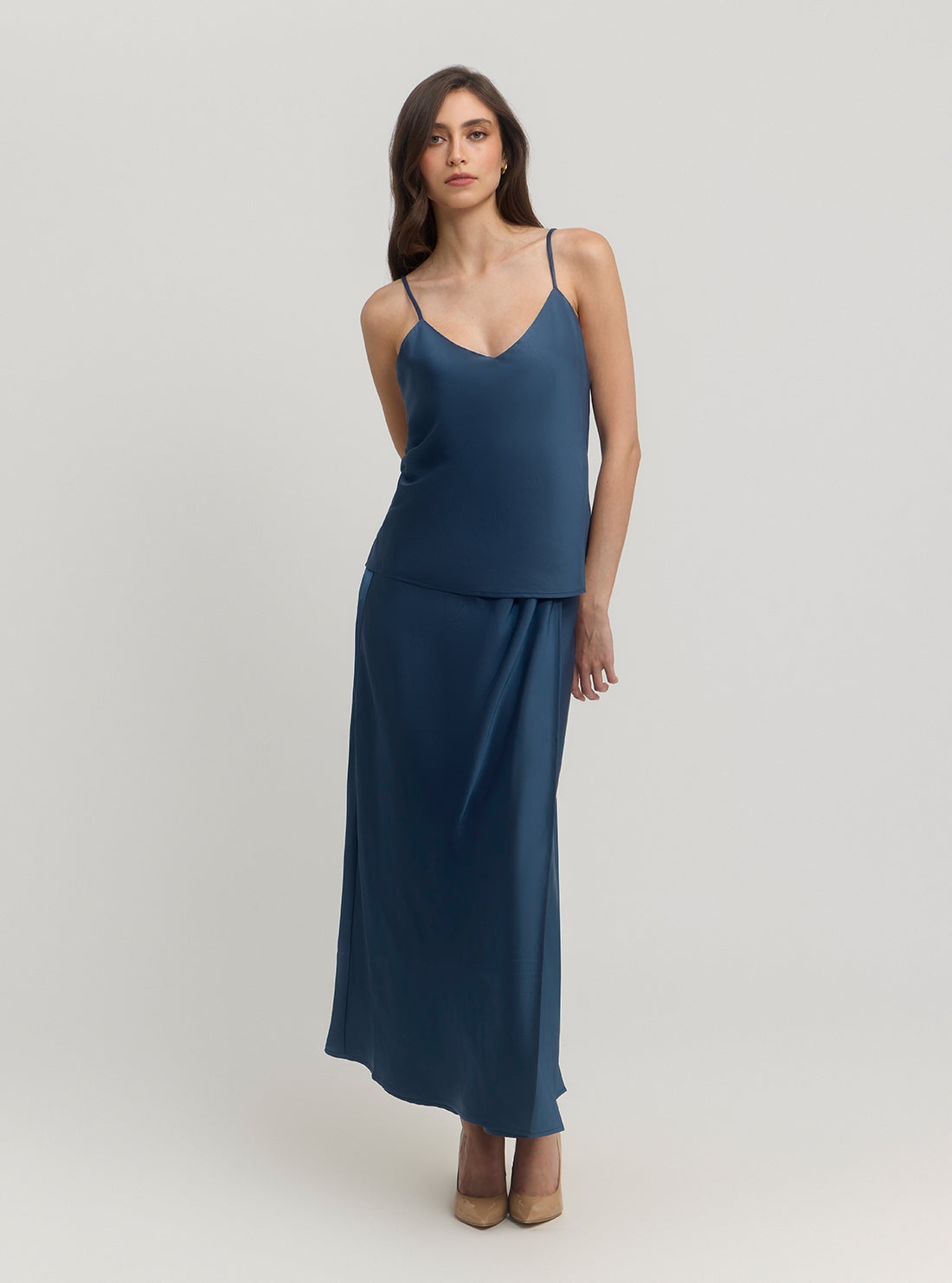 Blue Anastasia Tank Top