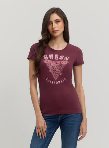 Eco Burgundy Roses T-Shirt
