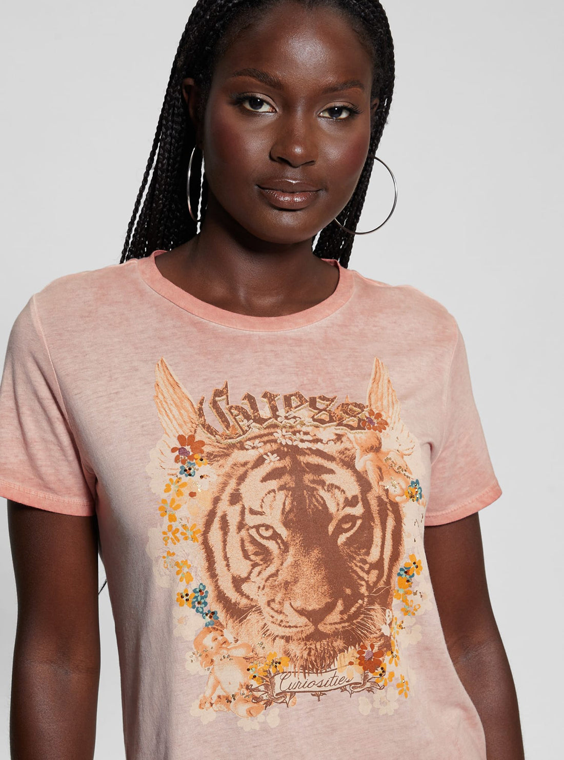 Eco Pink Tiger God T-Shirt