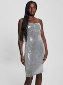 Silver Jamie Midi Dress