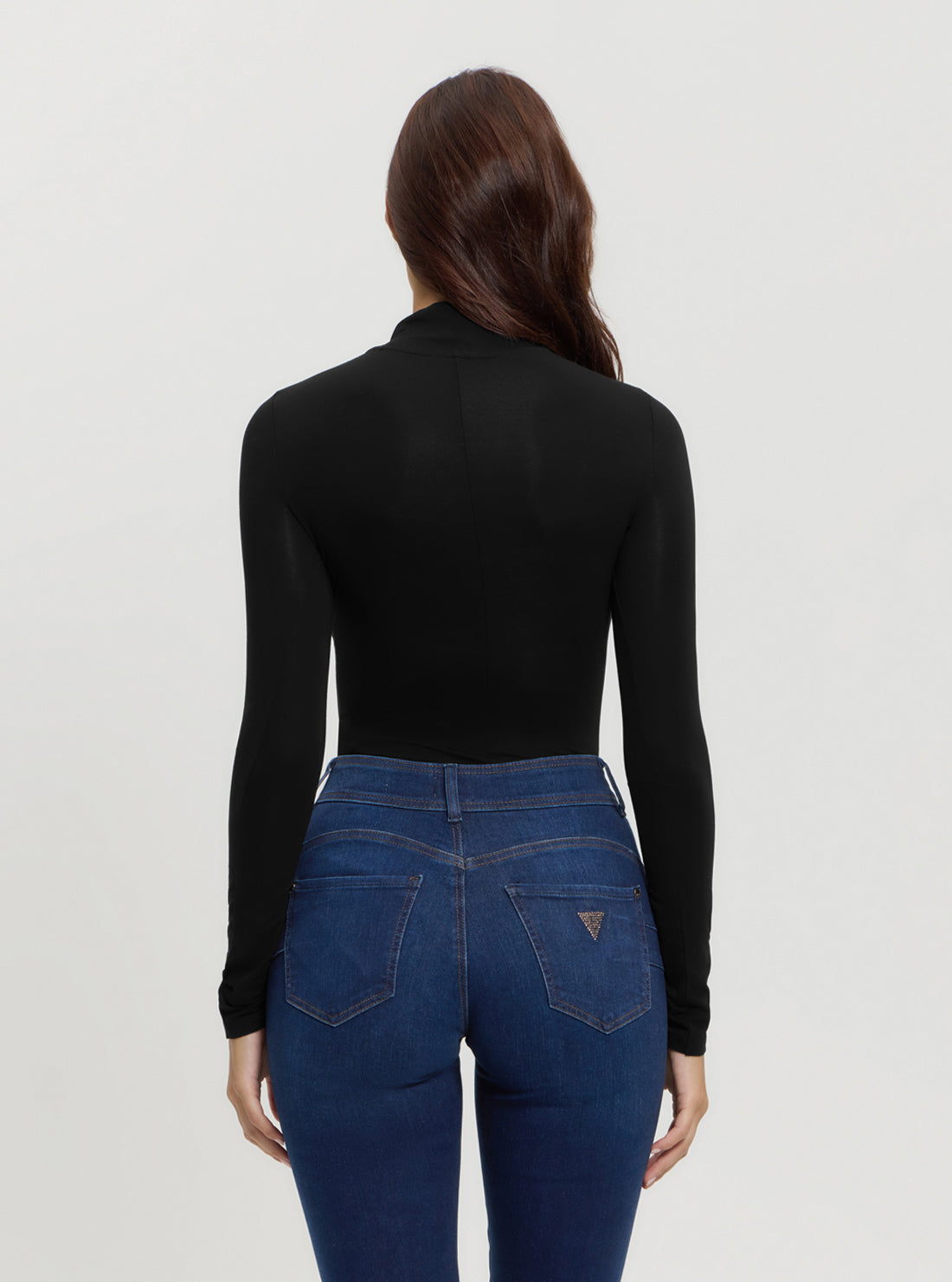 Eco Black Evelyn Logo Bodysuit