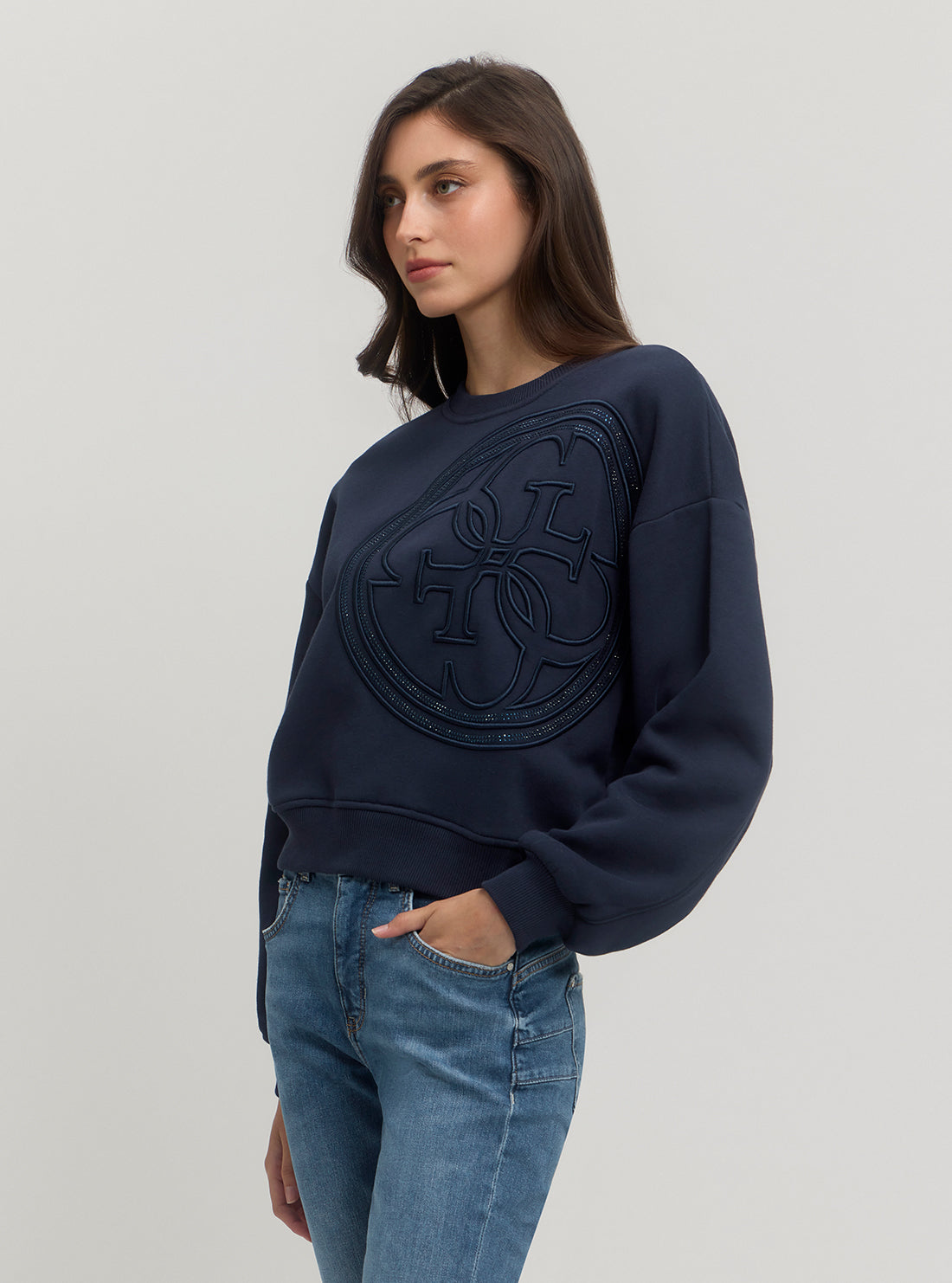 Blue Logo Jumper