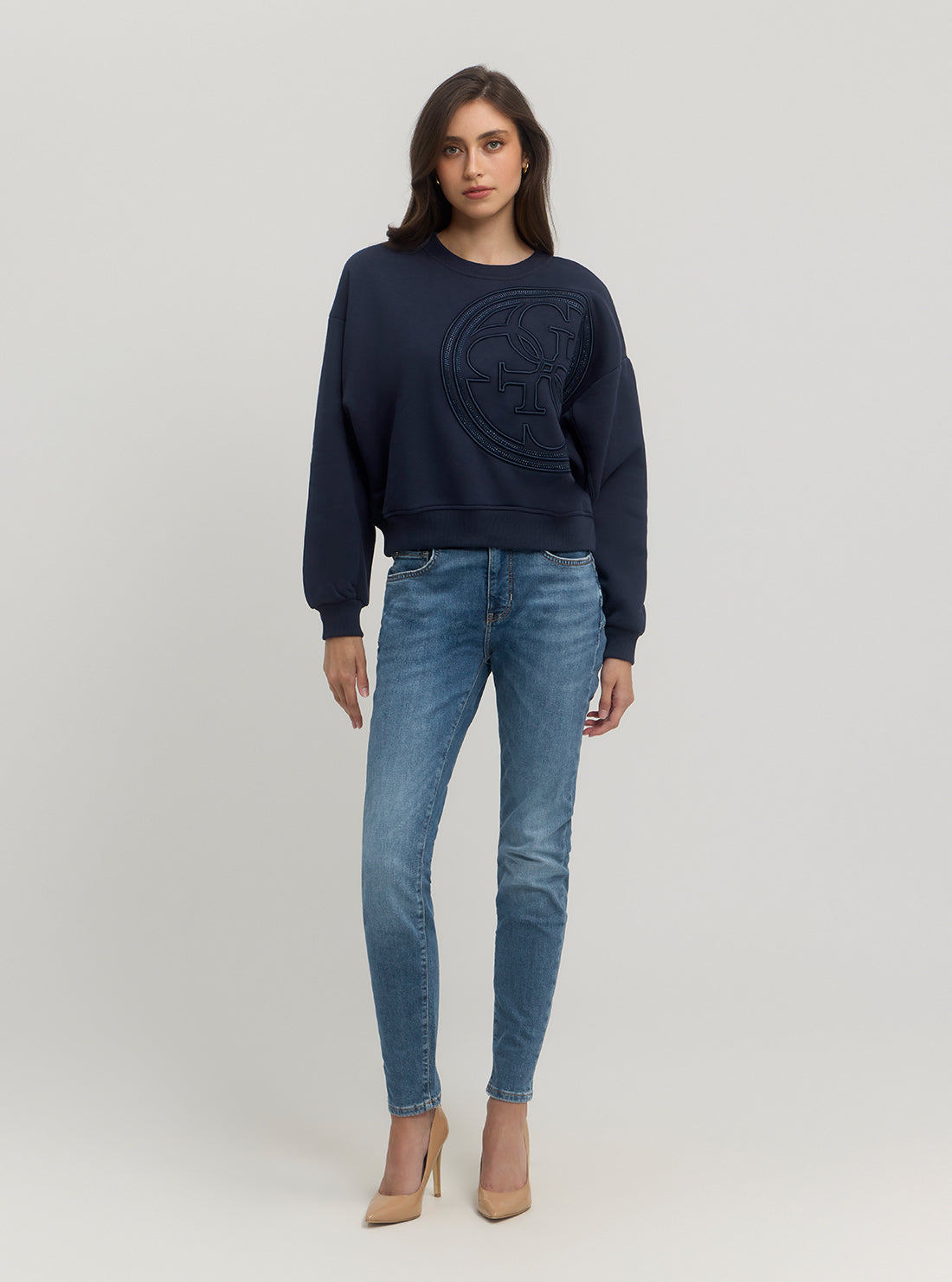 Blue Logo Jumper