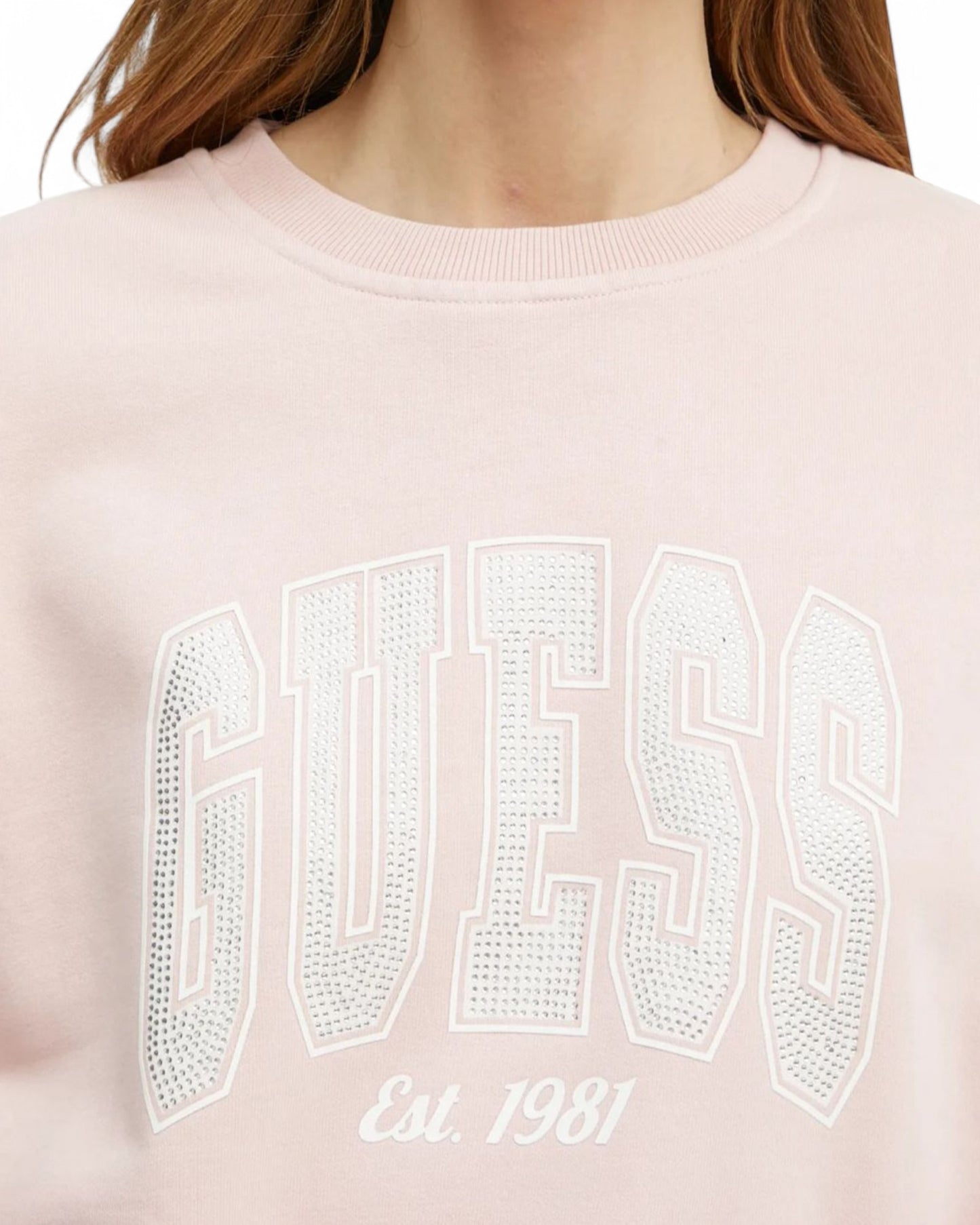 Crew Neck College Sweatshirt