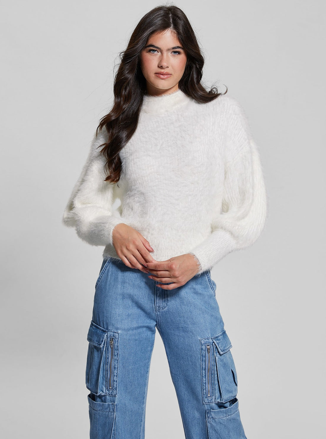 White Keyla Knit Top