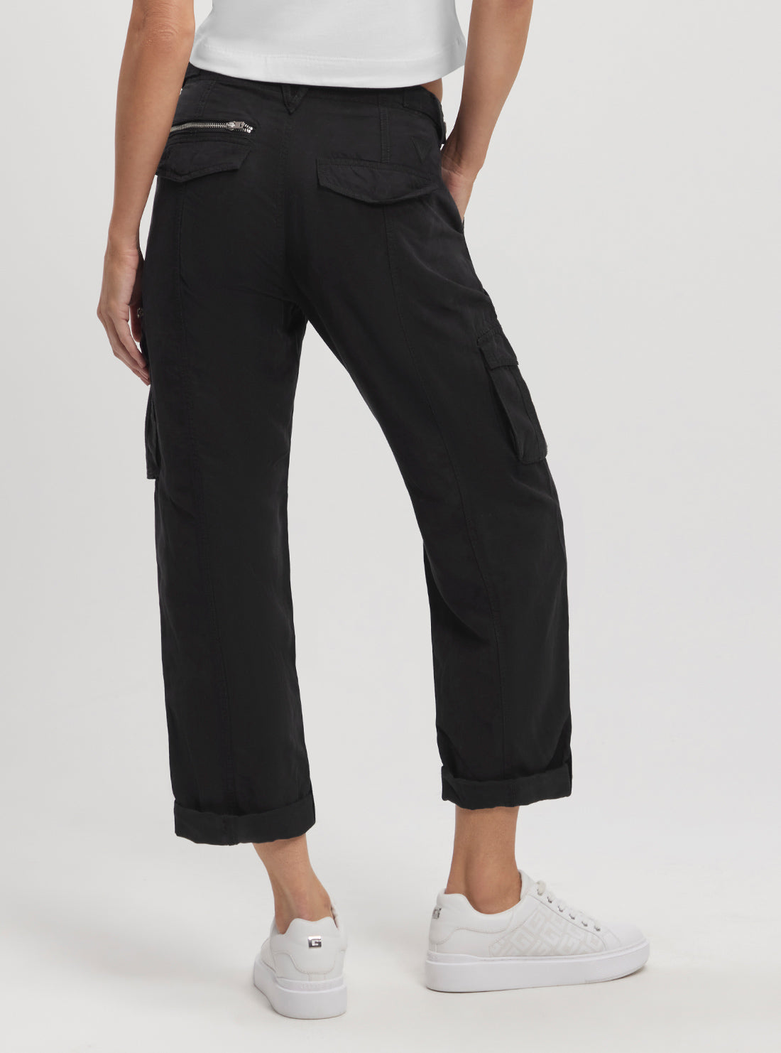 Eco Black Nessi Cargo Pants