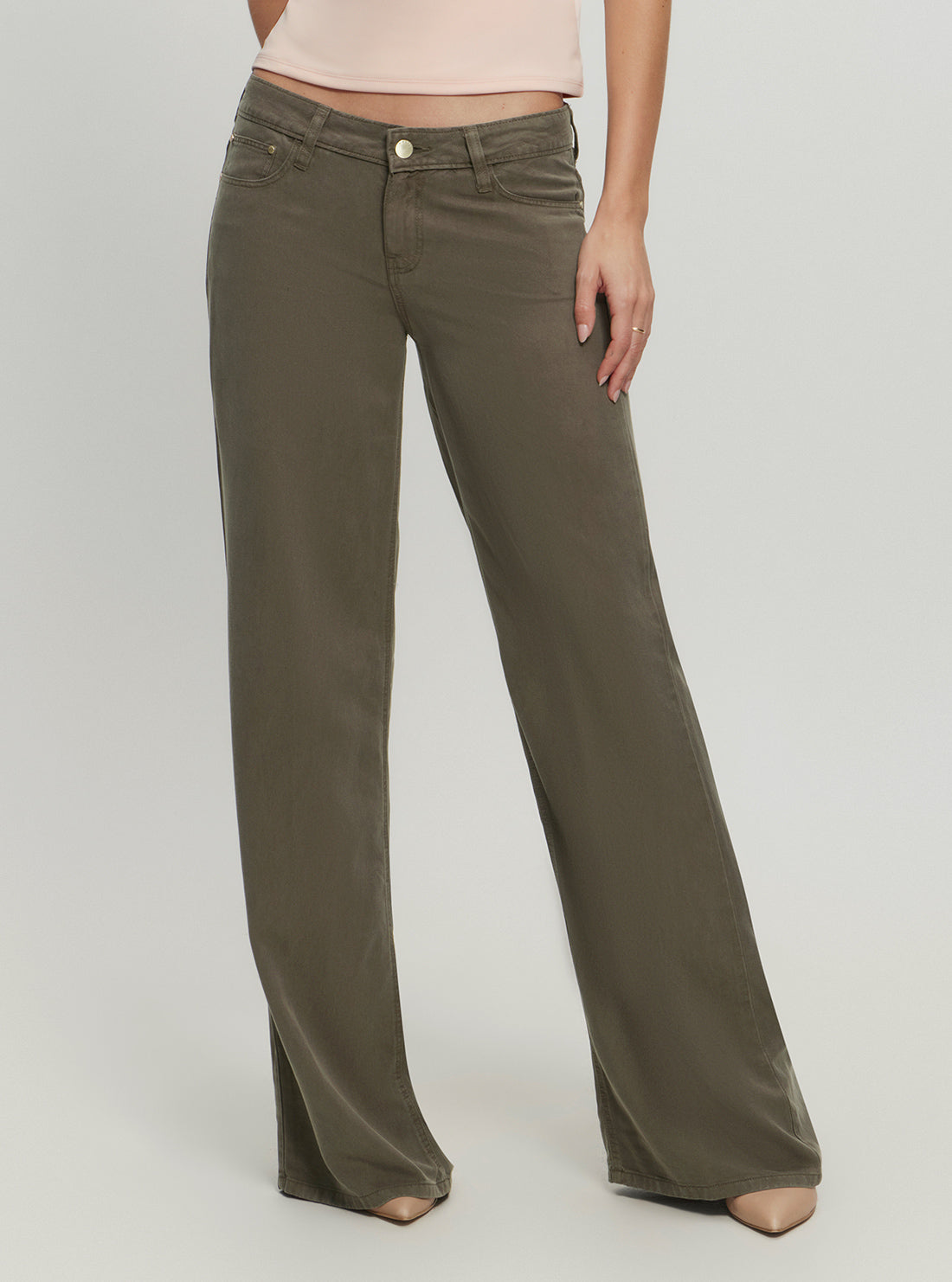 Eco Brown Sexy Palazzo Pant