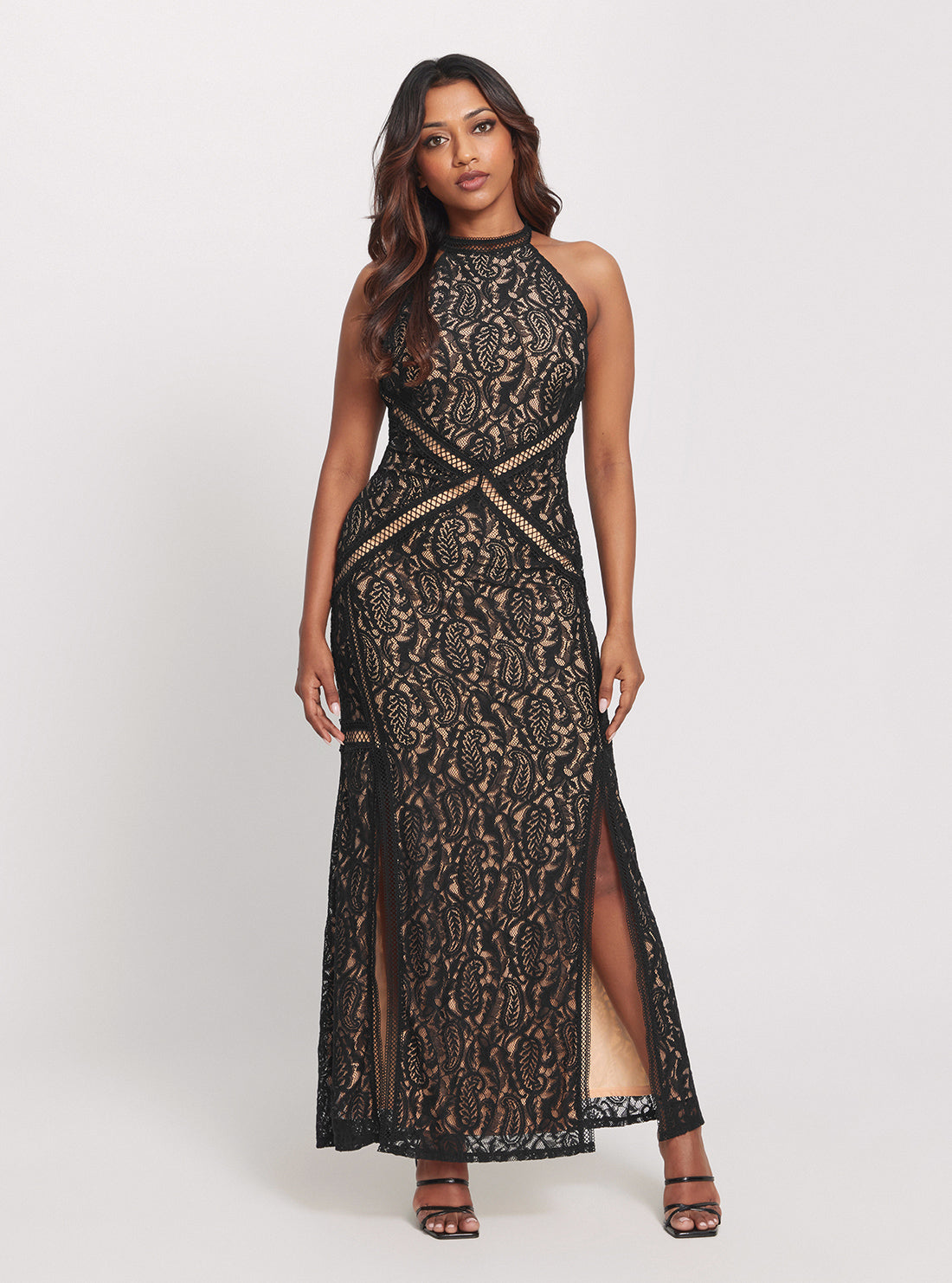 Guess Dress Color Guess Women's New Liza Lace Halter Sleeveless Gown In Tropic Water ModeSens Guess Dress Color Guess Women's New Liza Lace Halter Sleeveless Gown In Tropic Water ModeSens