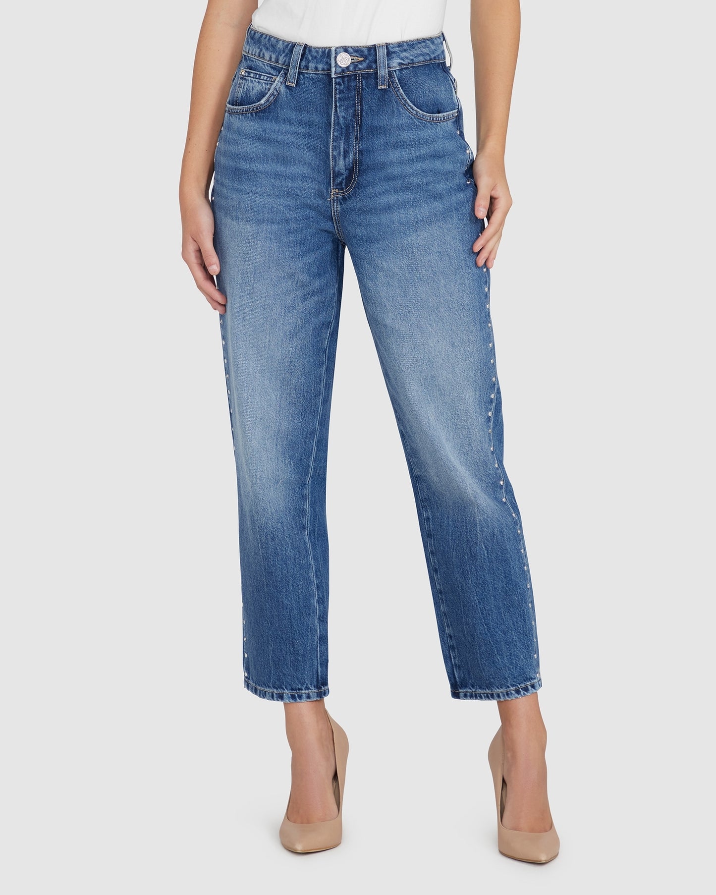 High Rise Mom Jeans