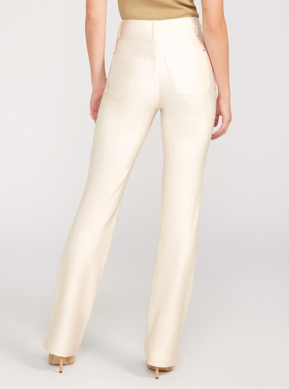 Stone High Rise Stone High-Rise 80s Straight Pants | GUESS
