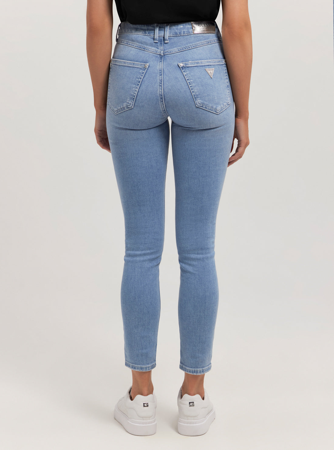 High-Rise 1981 Skinny Denim Jeans In Mid Wash