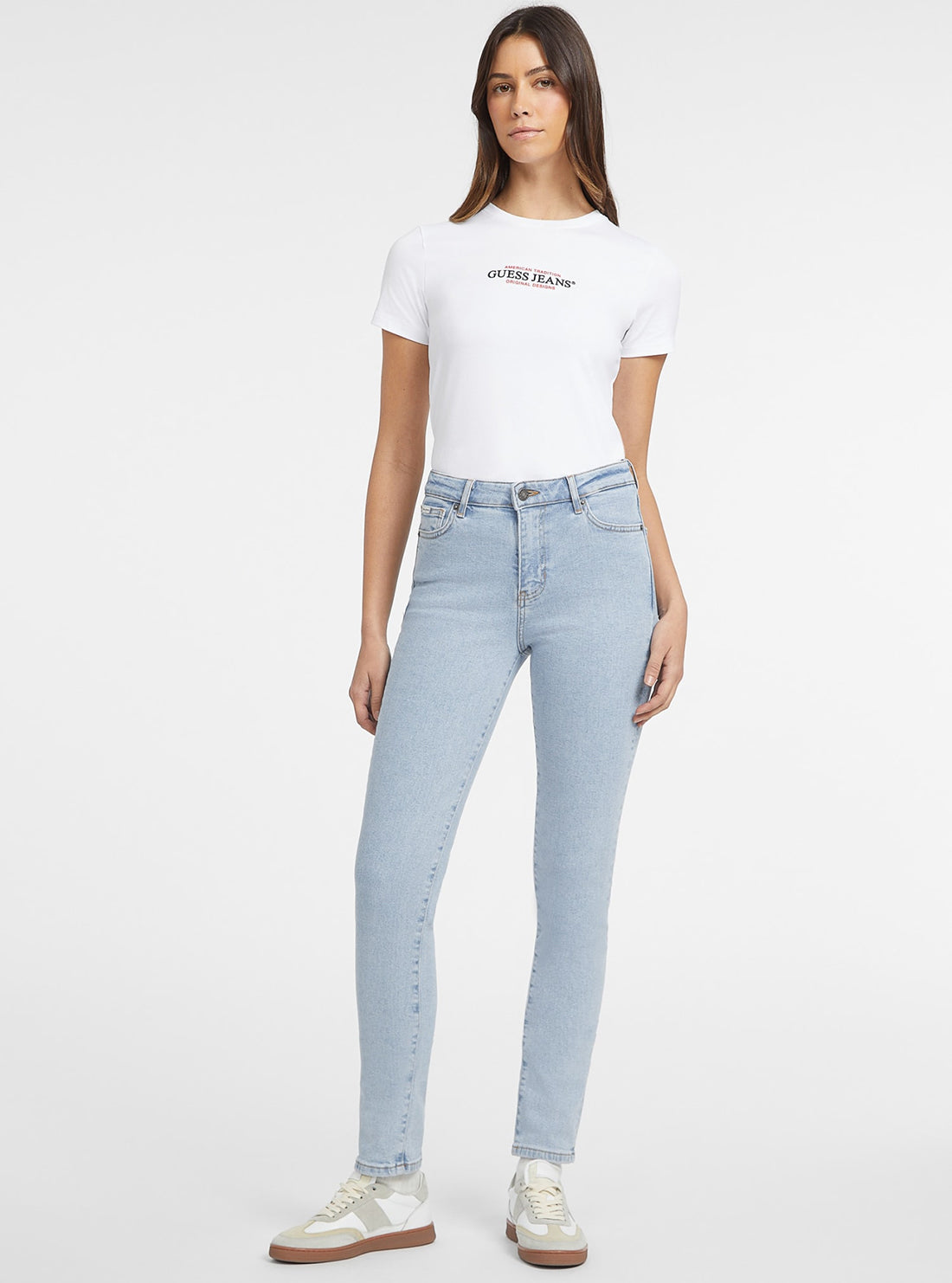 Guess Jeans G05 High Rise Skinny Jeans full view