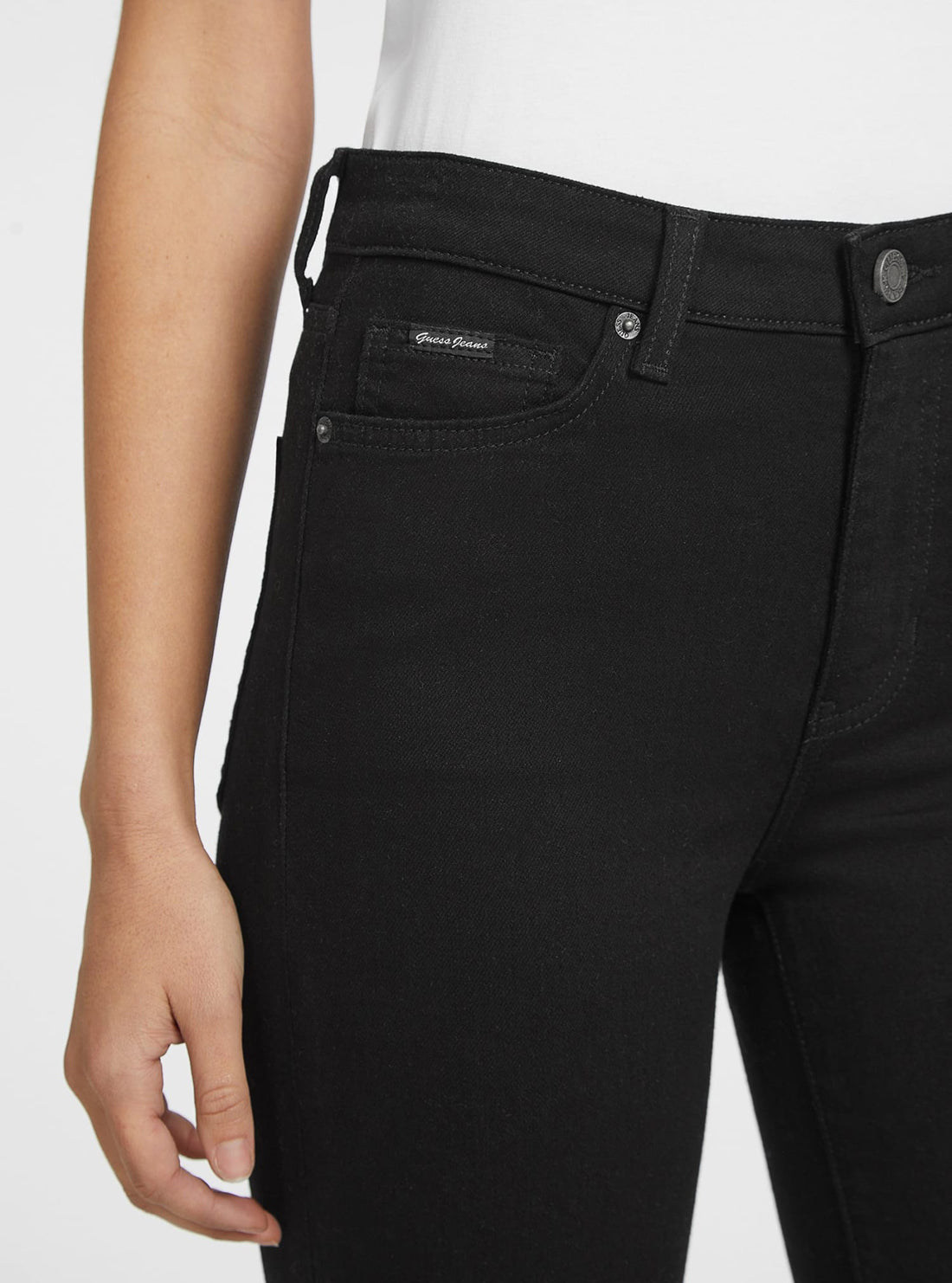 GUESS G05 High-Rise Skinny Jeans  detail view