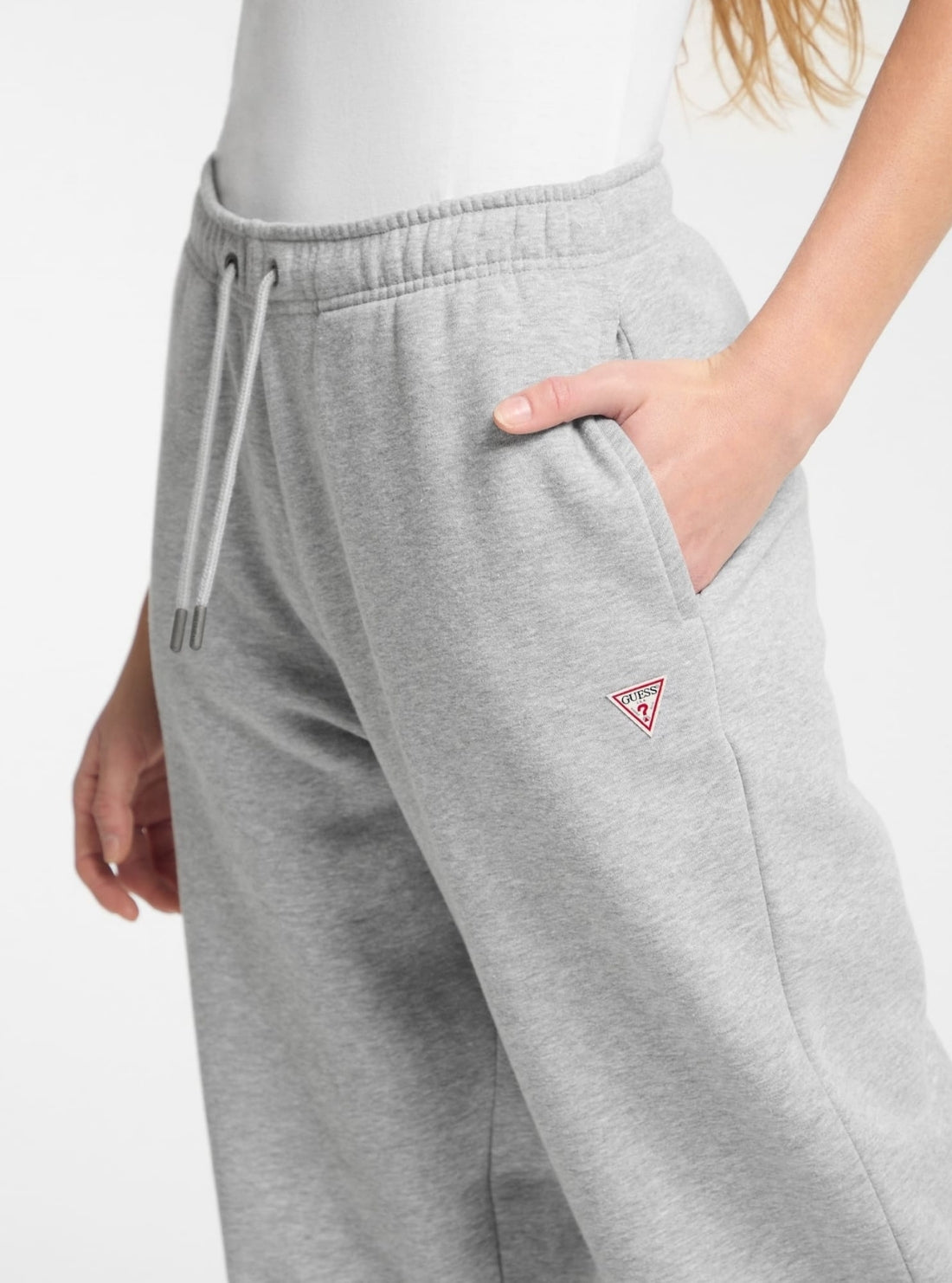 Guess Jeans Grey Triangle Label Jogger