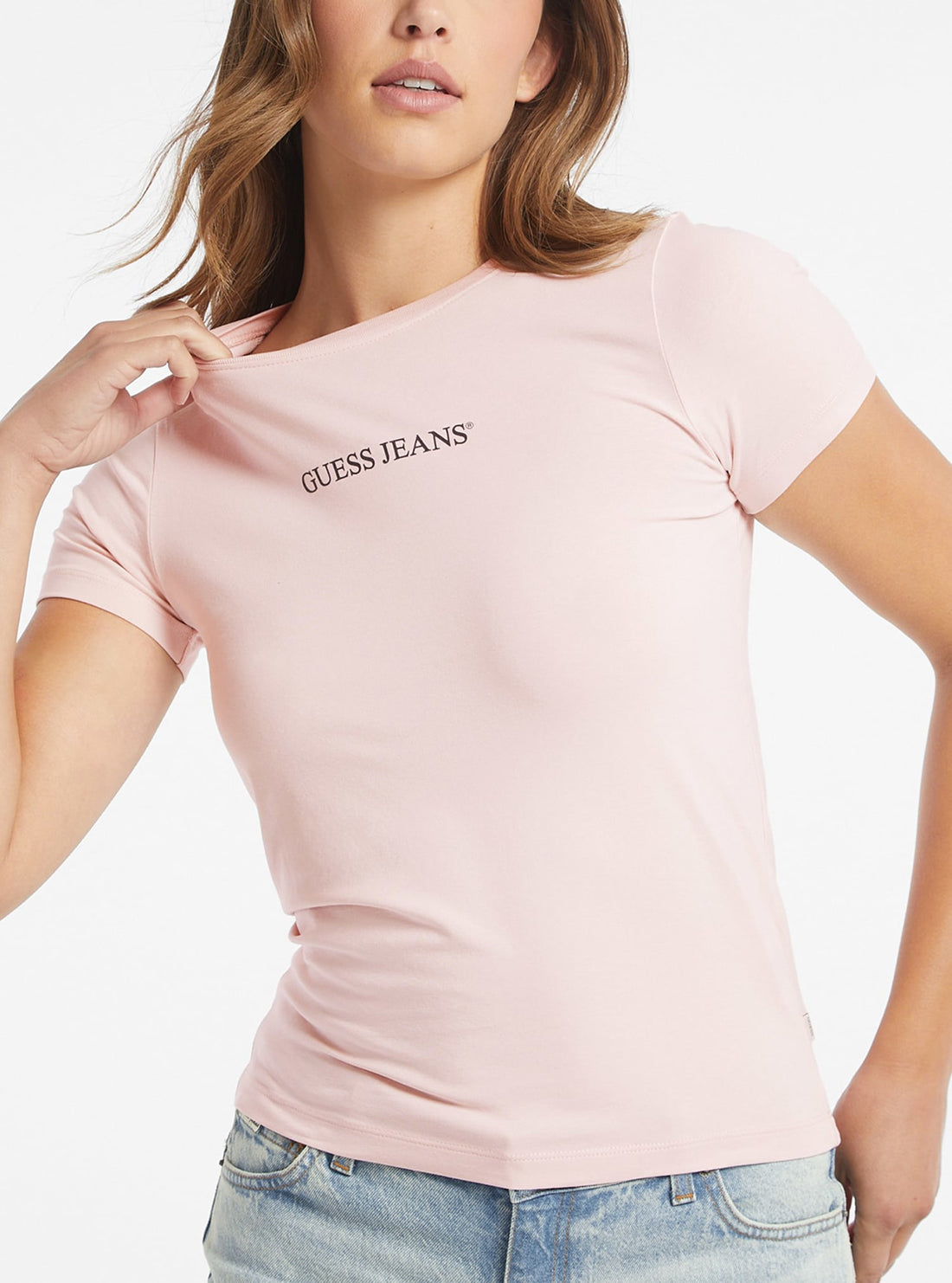 Pink Short Sleeve Logo T-Shirt