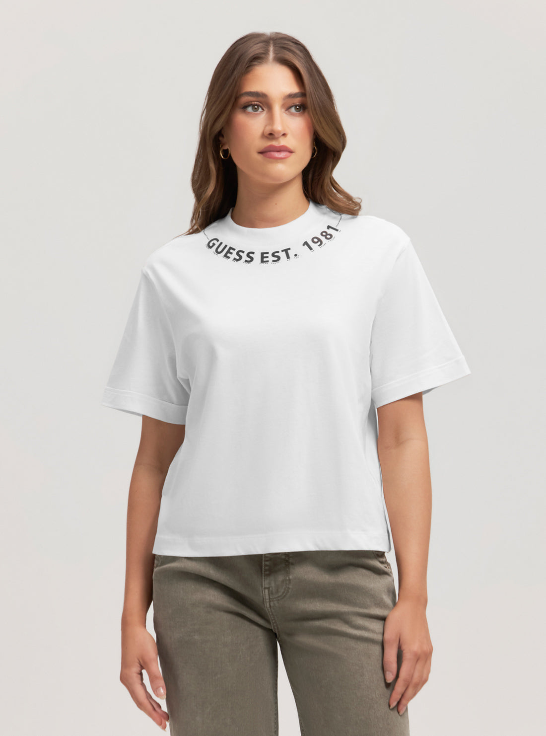 Eco White Logo T-Shirt