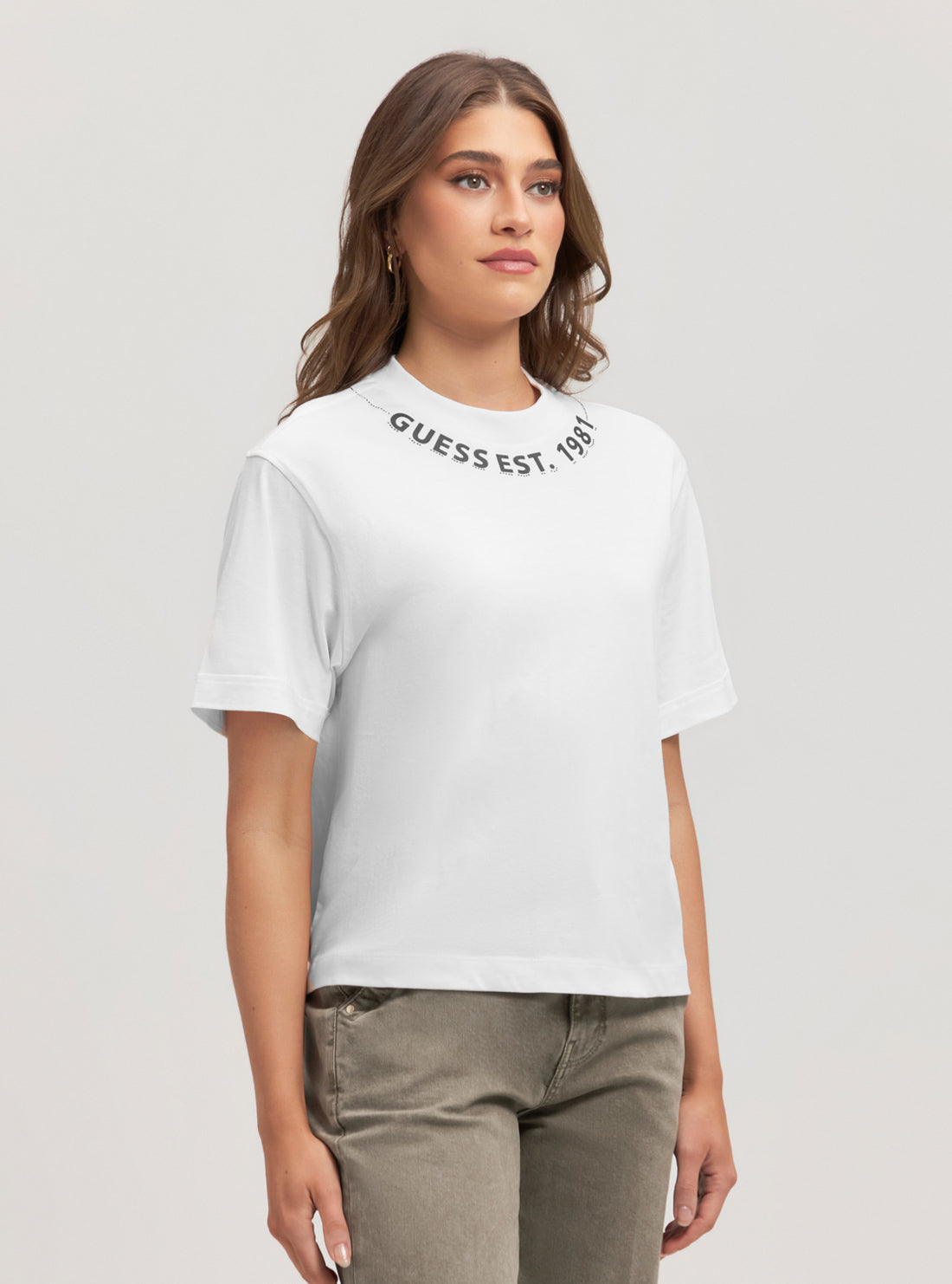 Eco White Logo T-Shirt