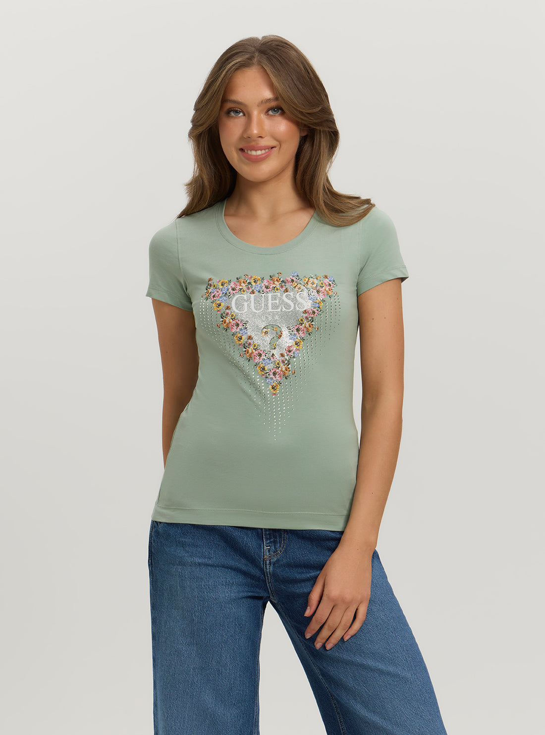 Eco Green Logo Bouquet T-Shirt