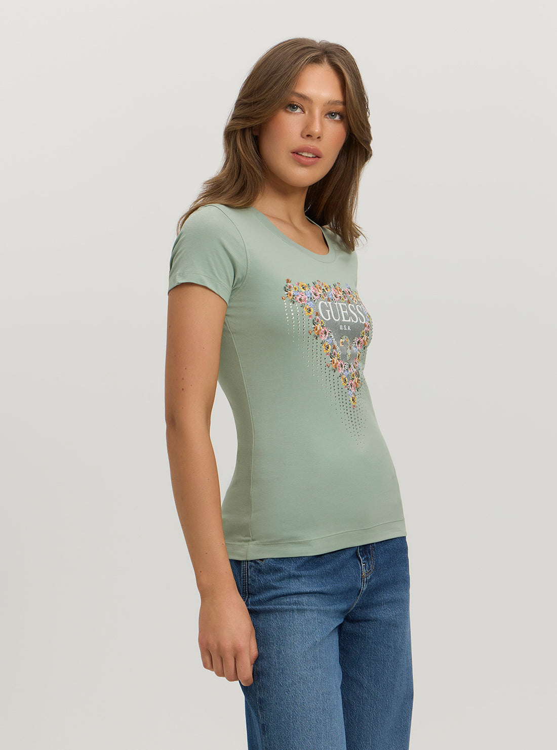 Eco Green Logo Bouquet T-Shirt