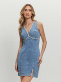 Blue Denim Ophelia Mini Dress