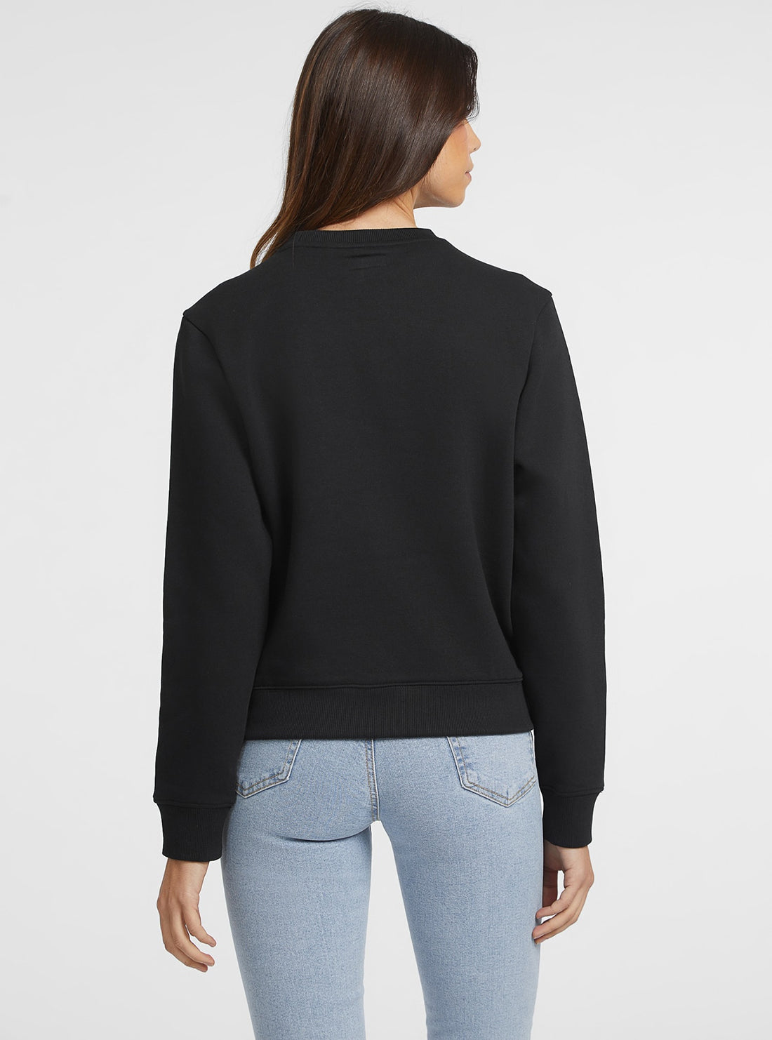 Guess Jeans Black Logo Jumper W4YQ10KC811 Back View_2