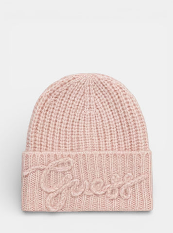 GUESS Accessories Pink Lexie Beanie W5BZ18Z3580 Front View