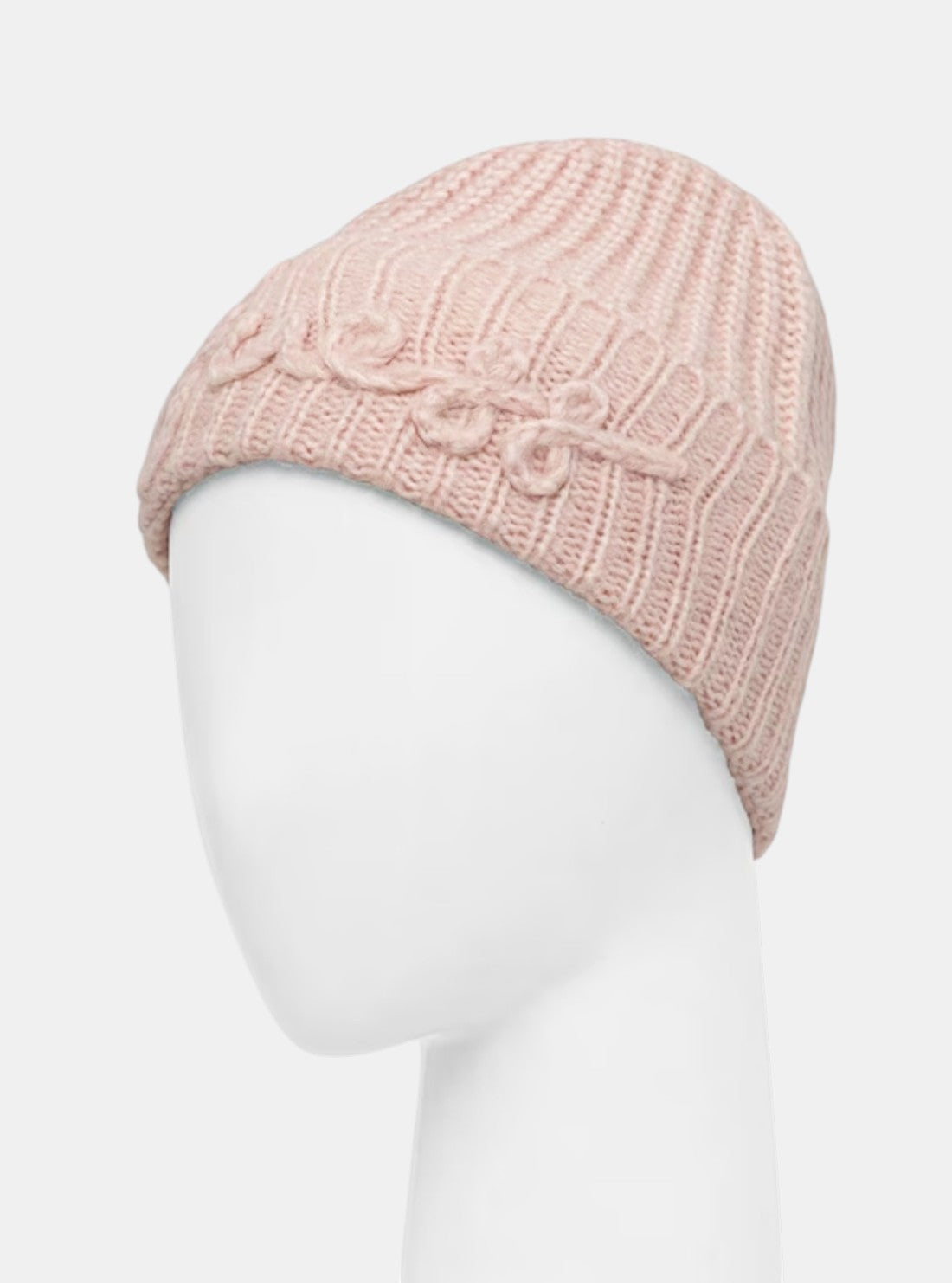 GUESS Accessories Pink Lexie Beanie W5BZ18Z3580 Detail View