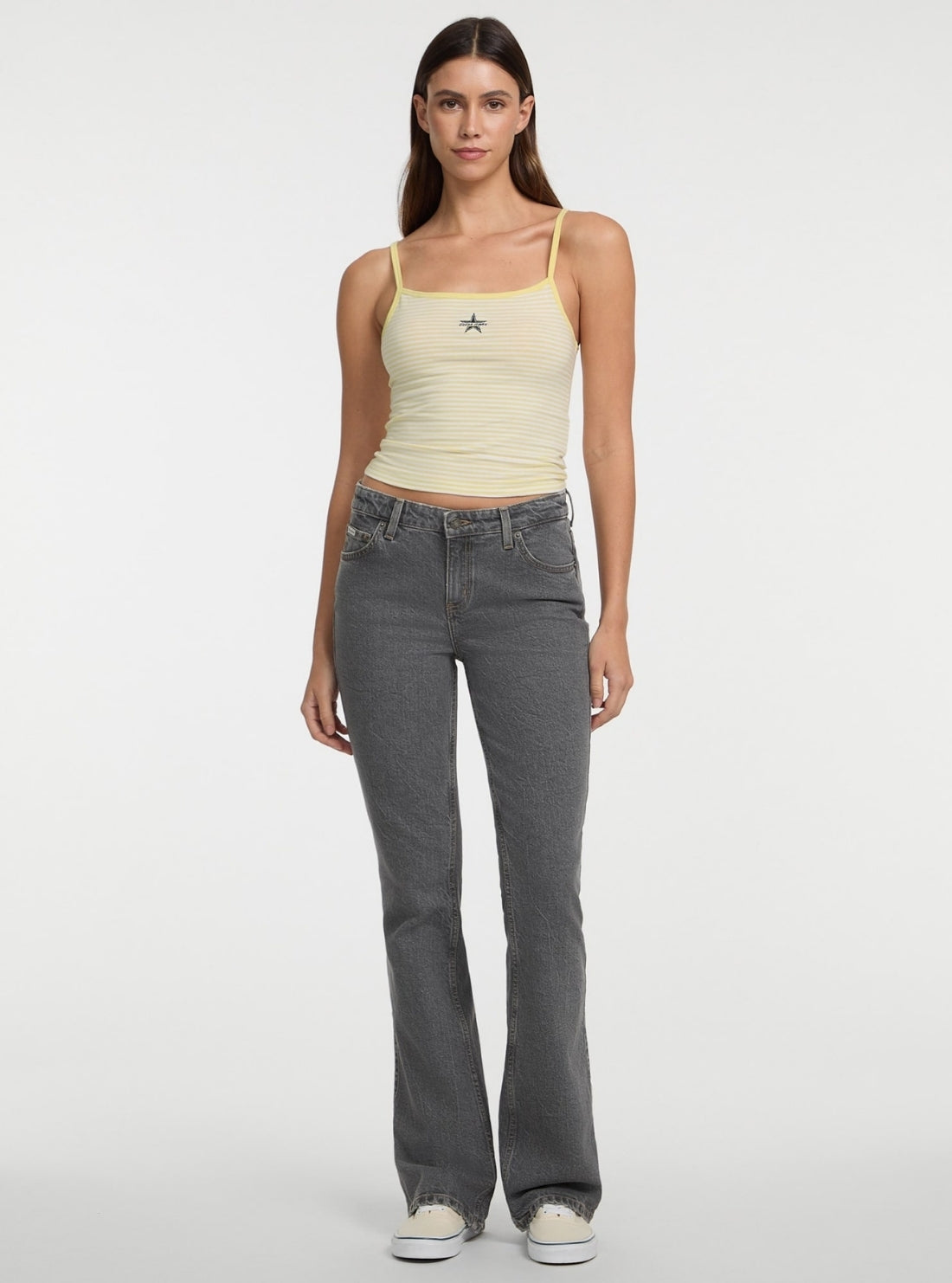 Guess Jeans G09 Bootcut in Grey Wash W5GA1SD5M74 Full view