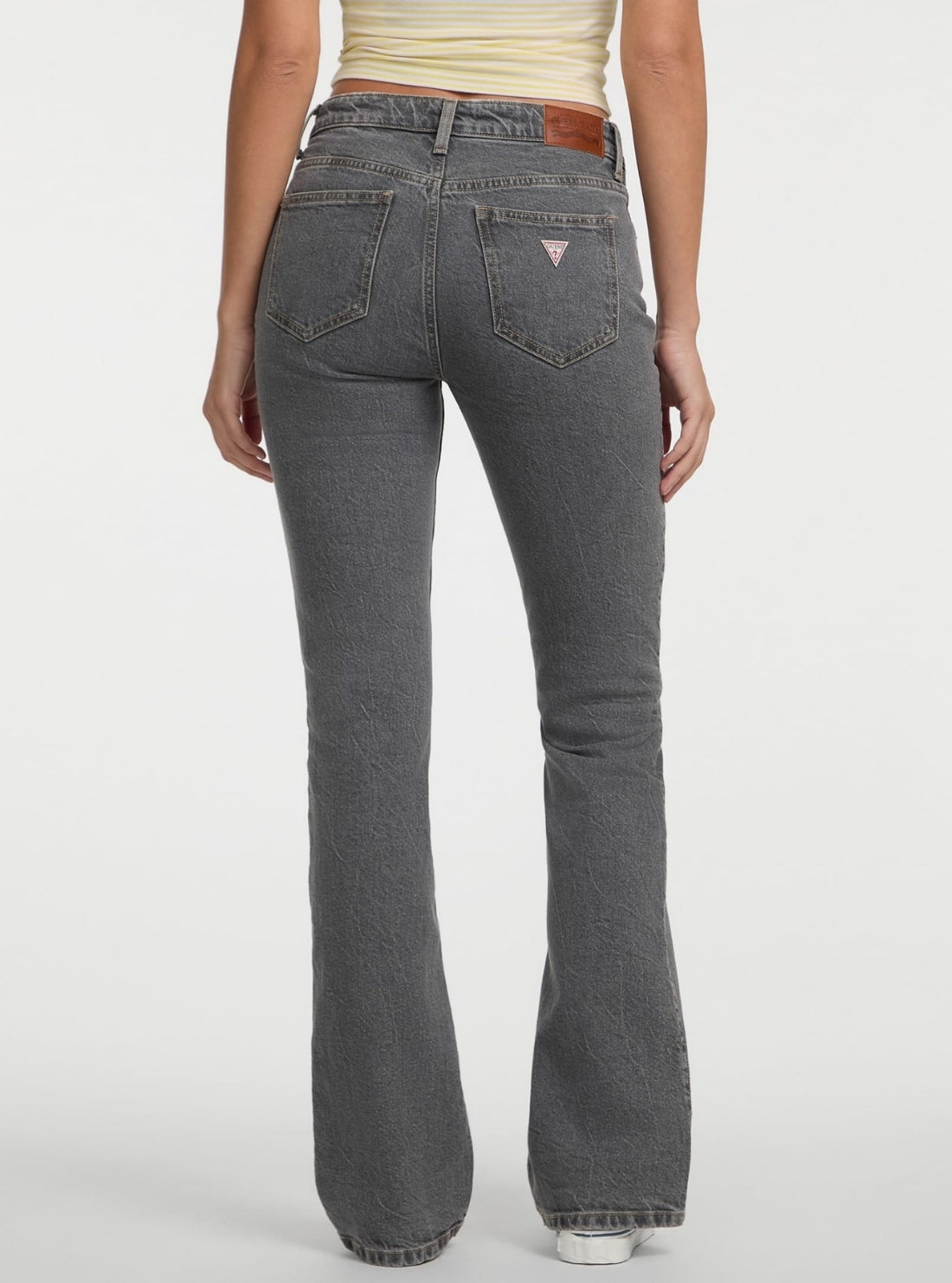 Guess Jeans G09 Bootcut in Grey Wash W5GA1SD5M74 Back View