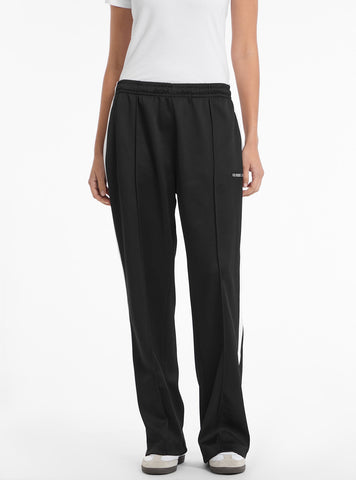 Guess Jeans Black Tricot Track Pant W5GB43KB212 Front View