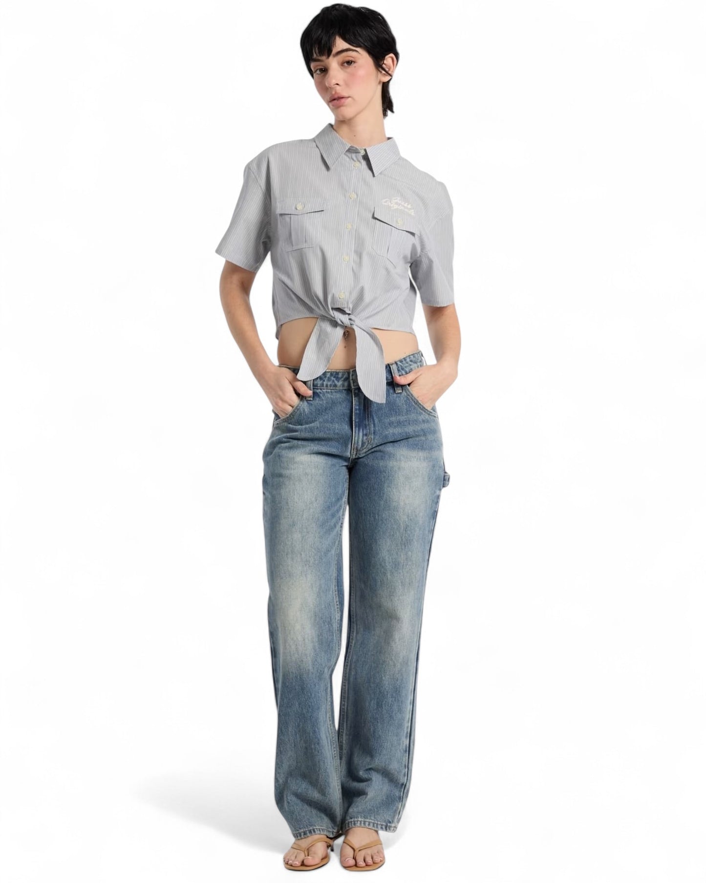 GUESS Originals Workwear Tie Top