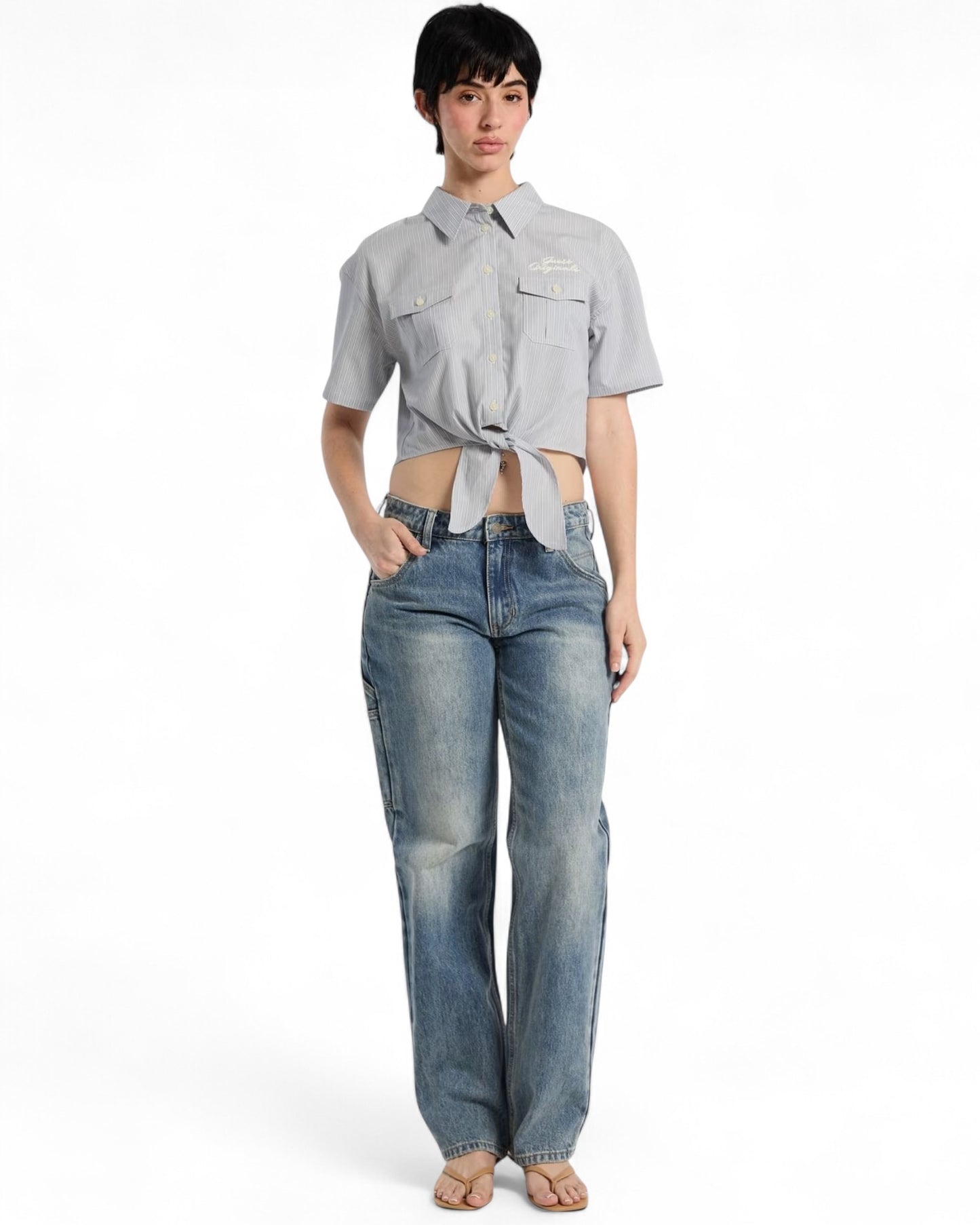 GUESS Originals Workwear Tie Top