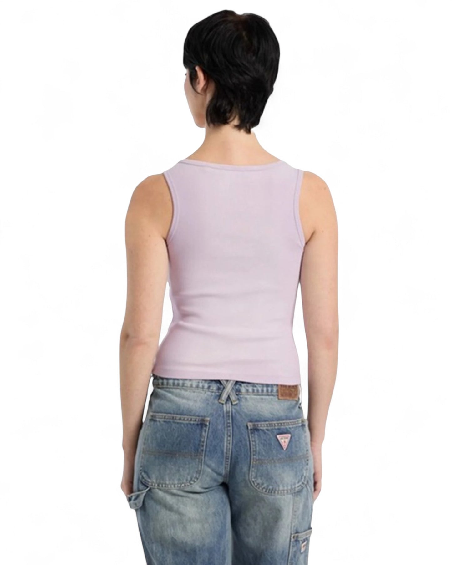 Guess Originals Purple Rhinestone Tank Top