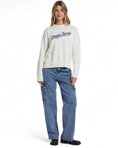 Guess Jeans Long Sleeves Crew Neck Sweater