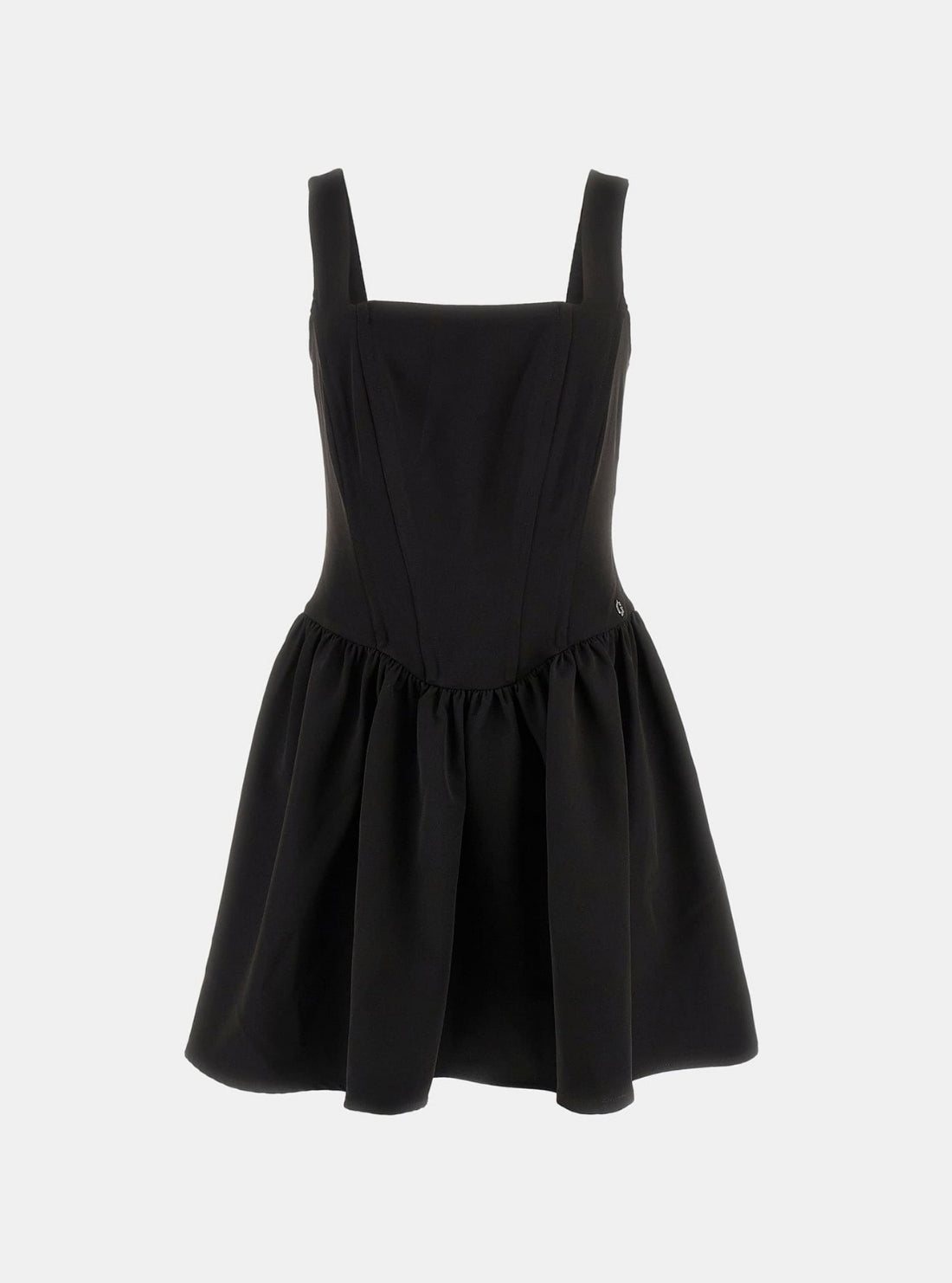 GUESS Womens Black Julie Sleeveless Mini Dress W5PK1WWG130 Flatlay