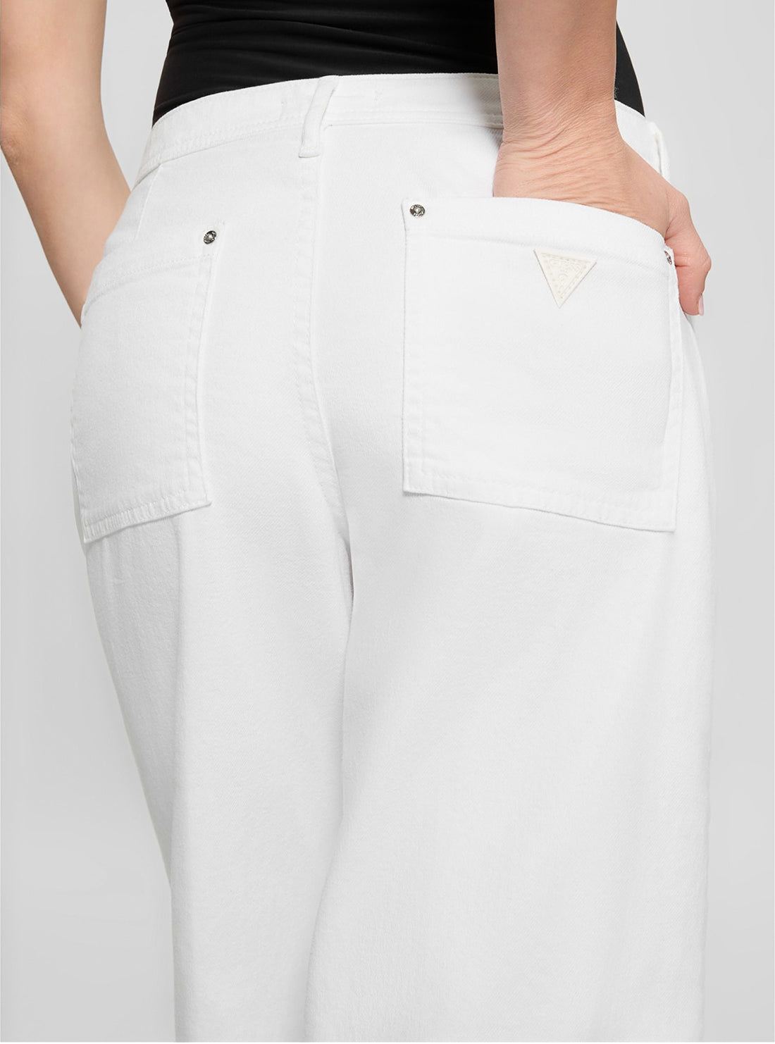 White Zoya Wide Leg Pants