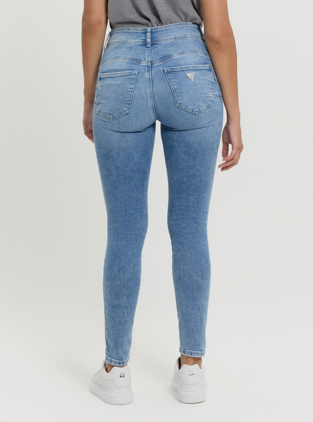 Blue Shape Up Skinny Jeans in Medium Wash