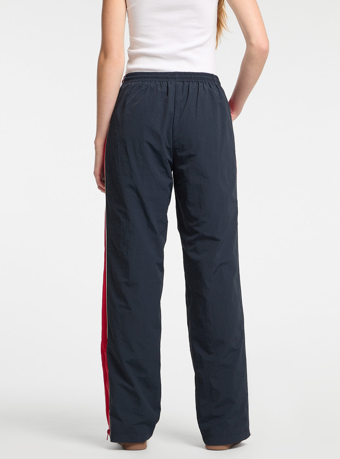 Guess Jeans Navy Red Windbreaker Pant